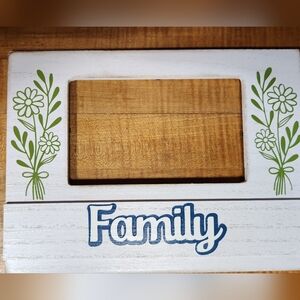 Family Wood Frame